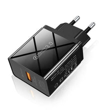 Load image into Gallery viewer, Lovebay 48W Quick Charger 3.0 USB Charger For iphone Samsung  Tablet EU US Plug Wall Mobile Phone Charger Adapter Fast Charging
