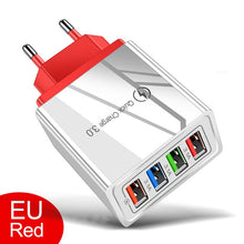 Load image into Gallery viewer, Crouch USB Charger Quick Charge 3.0 for Phone Adapter for iPhone Huawei Mate 30 Tablet Portable Wall Mobile Charger Fast Charger
