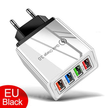 Load image into Gallery viewer, Crouch USB Charger Quick Charge 3.0 for Phone Adapter for iPhone Huawei Mate 30 Tablet Portable Wall Mobile Charger Fast Charger

