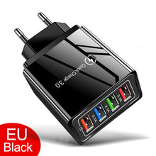 Load image into Gallery viewer, Crouch USB Charger Quick Charge 3.0 for Phone Adapter for iPhone Huawei Mate 30 Tablet Portable Wall Mobile Charger Fast Charger
