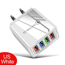 Load image into Gallery viewer, Quick Charge 3.0 48W QC 3.0 4.0 Fast charger USB portable Charging Mobile Phone Charger For iPhone Samsung Xiaomi Huawei Adapter
