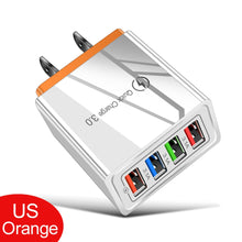 Load image into Gallery viewer, Quick Charge 3.0 48W QC 3.0 4.0 Fast charger USB portable Charging Mobile Phone Charger For iPhone Samsung Xiaomi Huawei Adapter

