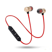 Load image into Gallery viewer, 5.0 Bluetooth Earphone Sports Neckband Magnetic Wireless earphones Stereo Earbuds Music Metal Headphones With Mic For All Phones

