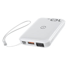 Load image into Gallery viewer, Baseus 10000mAh Power Bank 10W QI Wireless Charger And 18W Wired Fast Charger PD + QC3.0 Powerbank For iPhone Samsung Huawei
