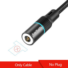 Load image into Gallery viewer, Twitch T01 magnética Micro USB tipo C Cable para iPhone Xiaomi teléfono móvil Cable USB de carga rápida cargador magnético Cable
