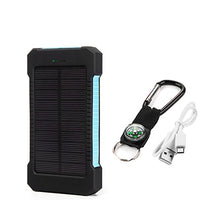 Load image into Gallery viewer, For XIAOMI Iphone 6 7 8 20000mah Portable Solar Power Bank 20000mAh External Battery DUAL Ports powerbank Charger Mobile Charger
