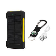 Load image into Gallery viewer, For XIAOMI Iphone 6 7 8 20000mah Portable Solar Power Bank 20000mAh External Battery DUAL Ports powerbank Charger Mobile Charger
