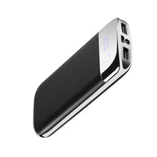 Load image into Gallery viewer, 30000mah Power Bank External Battery PoverBank 2 USB LED Powerbank Portable Mobile phone Charger for Xiaomi MI iphone 8 X Huawei
