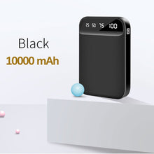 Load image into Gallery viewer, FLOVEME Mini Power Bank Dual Portable Fast Charging Battery Powerbank 10000mAH Travel Digital Display Poverbank for iPhone Xiaom
