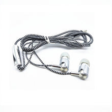 Load image into Gallery viewer, Wiring Earphone for MP3 MP4 In-ear Headset Braided Rope Wire Cloth Rope Earplug Noise Isolating Earphone Handfree Drop Shipping
