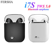 Load image into Gallery viewer, i7s TWS 5.0 Bluetooth earphone HIFI sound Wireless Headphones Stereo sports headphones Handfree gaming headset for xiaomi huawei
