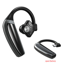 Load image into Gallery viewer, QS1 Bluetooth5.0 earphone Two battery Bluetooth Earphone Hook Wireless Headset Handfree 270mAh with Microphone spare battery
