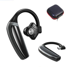 Load image into Gallery viewer, QS1 Bluetooth5.0 earphone Two battery Bluetooth Earphone Hook Wireless Headset Handfree 270mAh with Microphone spare battery
