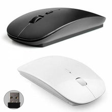 Load image into Gallery viewer, Ultra Slim 1600 DPI USB Optical Wireless Computer Mouse 2.4G Receiver Office Home Use Mouse for Apple Mac PC Laptop Mice
