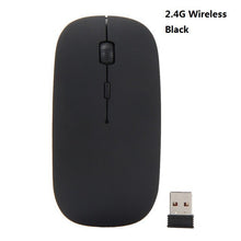 Load image into Gallery viewer, Ultra Slim 1600 DPI USB Optical Wireless Computer Mouse 2.4G Receiver Office Home Use Mouse for Apple Mac PC Laptop Mice
