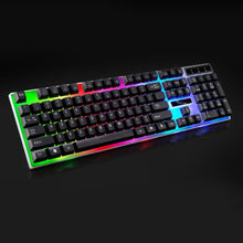 Load image into Gallery viewer, G21 USB Wired  Suspended Keyboard led Colorful Backlight Gaming Keyboard Waterproof For PC Computer Gamer
