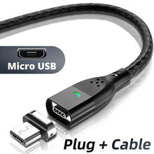 Load image into Gallery viewer, FONKEN Magnetic Micro USB Cable Type C Magnetic Charger Phone Cables for iPhone Samsung Huawei Xiaomi LG Quick Fast Charge 1m 2m

