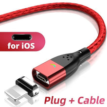 Load image into Gallery viewer, FONKEN Magnetic Micro USB Cable Type C Magnetic Charger Phone Cables for iPhone Samsung Huawei Xiaomi LG Quick Fast Charge 1m 2m
