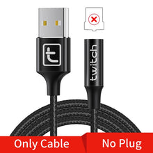 Load image into Gallery viewer, Cable Micro USB magnético de 1M 2M para iPhone Samsung Android Cable de carga rápida USB tipo C Cable de cargador magnético
