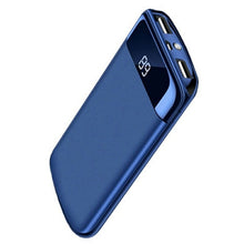 Load image into Gallery viewer, 30000mah Power Bank External Battery PoverBank 2 USB LED Powerbank Portable Mobile phone Charger for Xiaomi MI iphone 8 X Huawei
