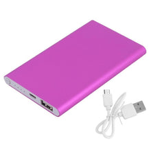 Load image into Gallery viewer, Super Slim 15000mah Power Bank External Battery PoverBank Powerbank Portable Phone Charger for Xiaomi MI iphone X XS Huawei P30
