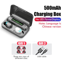 Load image into Gallery viewer, H&amp;A Bluetooth V5.0 Earphones Wireless Headphones With Microphone Sports Waterproof Headsets 2200mAh Charging Box For iOS Android

