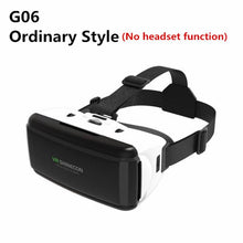 Load image into Gallery viewer, VR Virtual Reality 3D Glasses Box Stereo For Google Cardboard Headset Helmet for IOS Android Smartphone Bluetooth Rocker
