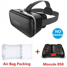 Load image into Gallery viewer, Shinecon 6.0 3D VR Glasses Virtual Reality Casque 3 D Goggles Headset Helmet Box For iPhone Android Smartphone with Controllers
