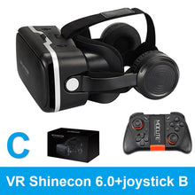 Load image into Gallery viewer, VR SHINECON 6.0 vr box 2.0 3d vr glasses virtual reality gafas goggles google cardboard Original bobo vr headset For smartphone
