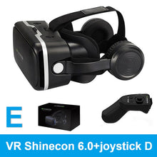 Load image into Gallery viewer, VR SHINECON 6.0 vr box 2.0 3d vr glasses virtual reality gafas goggles google cardboard Original bobo vr headset For smartphone
