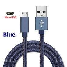 Load image into Gallery viewer, Micro USB Cable 3A Fast Charging Microusb Charger Cable For Samsung Xiaomi Huawei Data Wire Cord Android Fast Mobile Phone Cable
