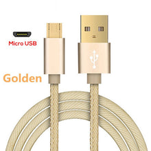 Load image into Gallery viewer, Micro USB Cable 3A Fast Charging Microusb Charger Cable For Samsung Xiaomi Huawei Data Wire Cord Android Fast Mobile Phone Cable
