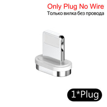 Load image into Gallery viewer, KEYSION 3A Magnetic USB Cable For iPhone Micro USB Type C Cable Fast Charging Magnet Charger Micro usb Cable For Samsung Xiaomi
