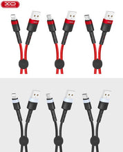 Load image into Gallery viewer, New 25cm Mini Usb Cable for Tpye-C/Lightning/Micro High Quality usb extension cable with Exquisite Packaging
