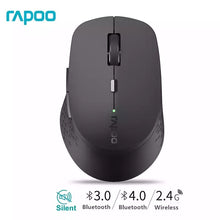 Load image into Gallery viewer, New Rapoo M300 Multi-mode Silent Wireless Mouse with 1600DPI Bluetooth 3.0/4.0 RF 2.4GHz for Three Devices Connection
